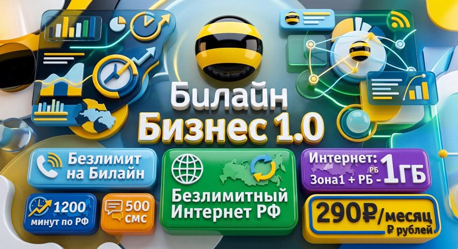 Тарифы Билайн с безлимитным интернетом на Ваш номер