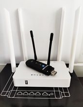 Готовый комплект интернета с антеннами WIFI роутер ZBT Zyxel + WIFI Модем ZTE MF79 любая сим карта